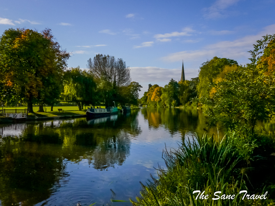 Stratford river Avon view