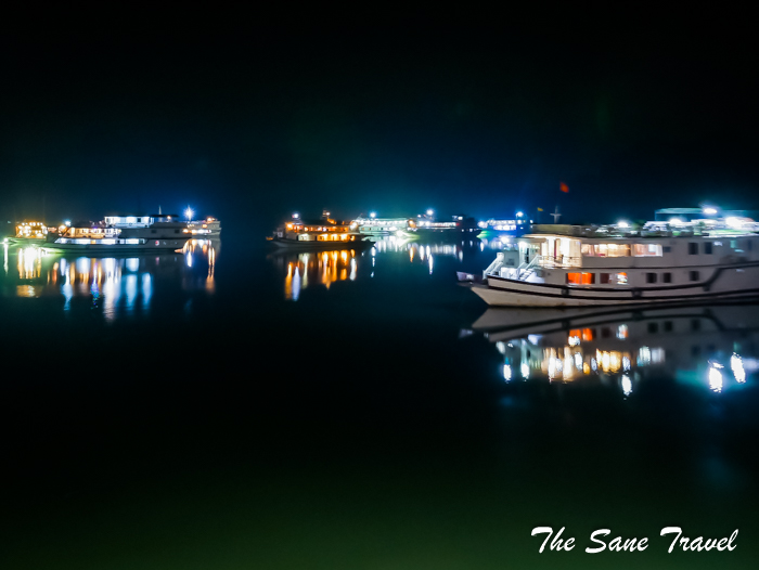 halong bay at night vietnam thesanetravel.com 1020190