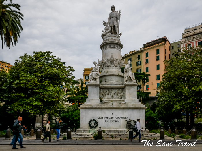 Statue of Columbus Genova thesanetravel.com 1060326