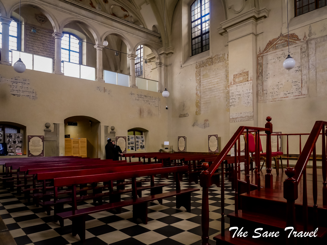 krakow Izaak Synagogue interior