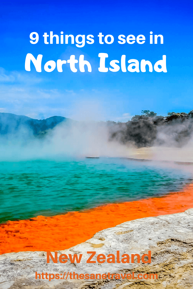 If you do not have enough time for visiting both islands when you go to New Zealand I would recommend visiting North Island because of its unique and diverse volcanic scenery. Here are nine things not to be missed during your visit. Let’s start from the north with visiting Mount Maunganui then moving to Rotorua area, then Great Lake Taupo, and ending with Whakapapa. I traveled around by public bus, so you can do it too. #NorthIslandNewZealand #MountMaunganui #Rotorua #GreatLakeTaupo #Whakapapa
