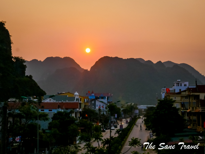 sunset phong nha vietnam www.thesanetravel.com