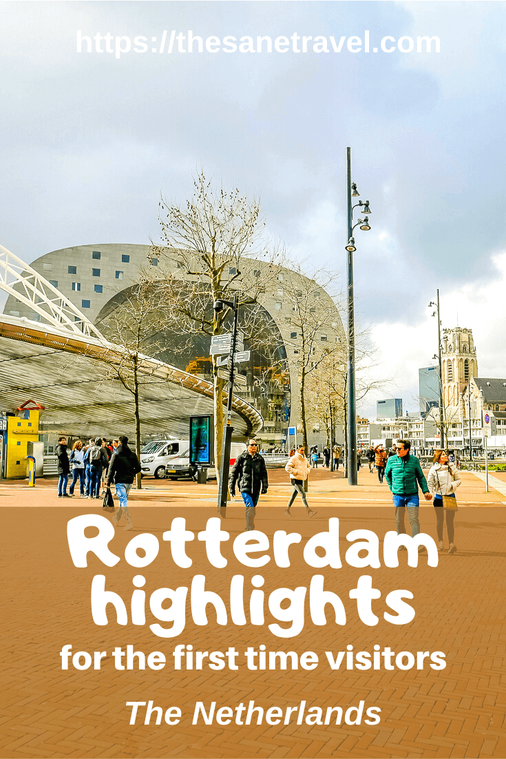 Rotterdam has a lot to offer to visitors combining meticulously restored historic buildings and sites, like the Great Church of Rotterdam, Witte Huis, Old Harbour, and City Hall with the most innovative and creative examples of modern architecture, such as Rotterdam Centraal Station, Markthal Rotterdam, and Cube Houses.
