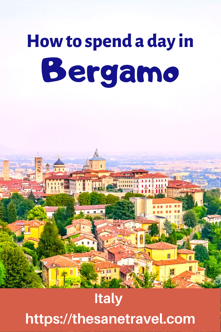 The beautiful city of Bergamo in Italy is located just a few miles from Bergamo airport. The city of Bergamo is divided into two parts: the lower and upper part. The upper part of Bergamo is the old city. Bergamo wouldn’t be the same without its impressive Venetian Walls. From 2017, the Walls of the Bergamo have become a UNESCO World Heritage Site. Check these things to do in Bergamo in a day. #visitItaly #visitBergamo #travelblog #travelphotography
