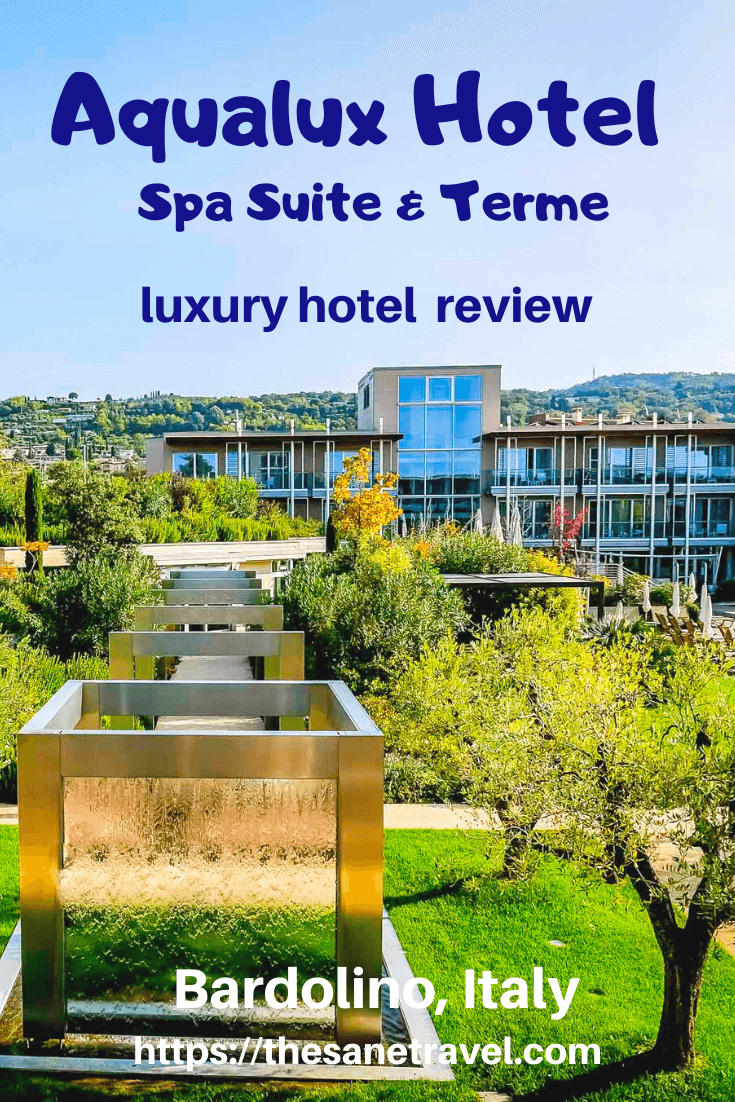 I was genuinely delighted when I was invited to stay at Aqualux Hotel Spa Suite and Terme in Bardolino near the Garda Lake in Italy. There are many reasons to stay there, including the stunning Garda Lake, the elegant Bardolino town and, for sure, the excellent hotel itself. Guests of the hotel can experience the joy of a contemporary holiday. #hotelinItaly #hotelreview #luxuryhotel #travelphotography #travelblog #hosted