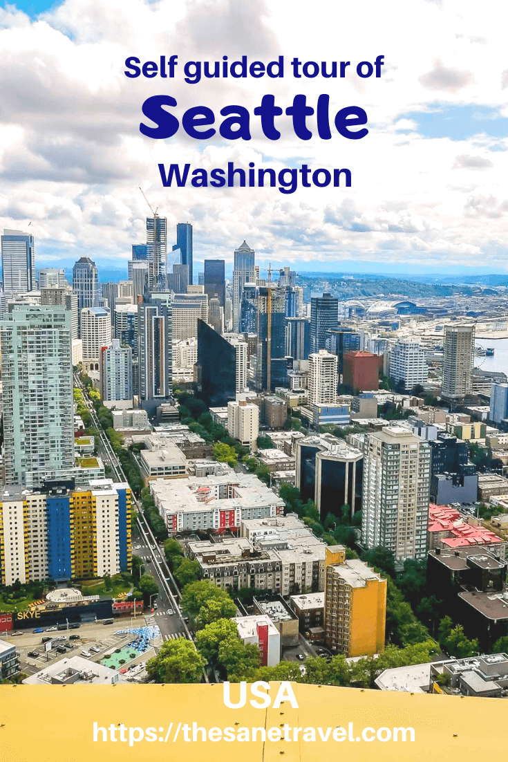 Seattle lies on a narrow strip of land in the North East of the US. City’s nickname is