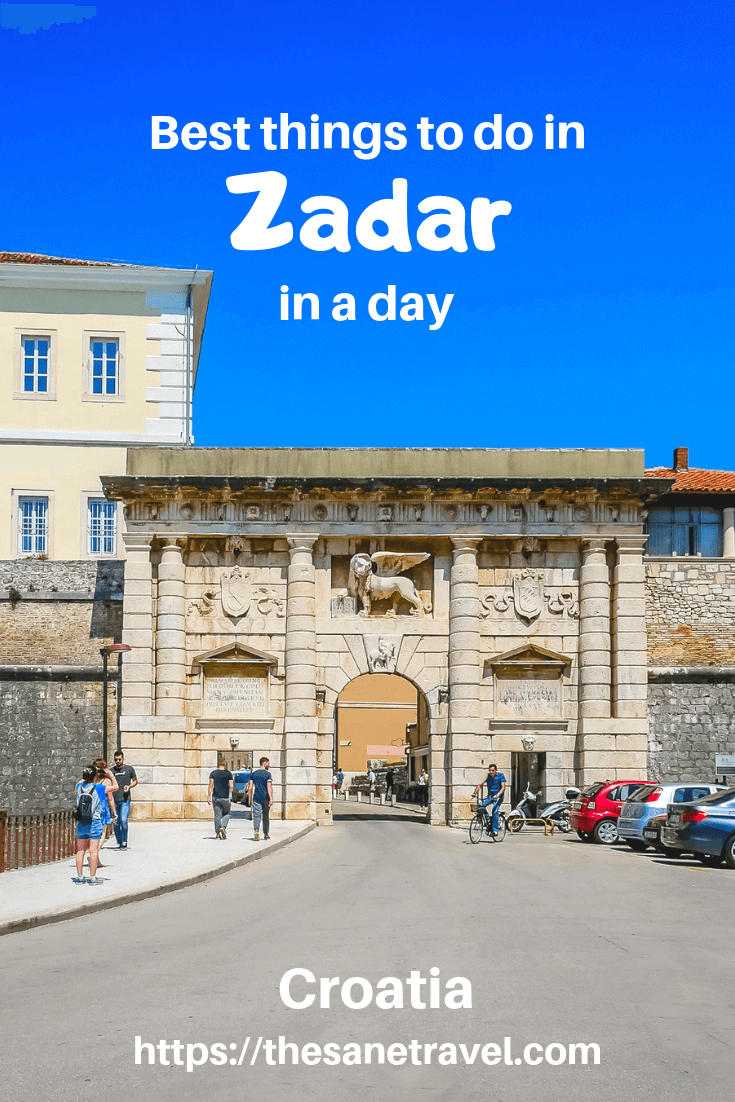 Planning your Croatia holidays? Make sure to include Zadar on Dalmatian coast in your Croatia itinerary. There are many things to do in Zadar to explore its historic heritage and current developments and of course watch an awesome sunset. #visitCroatia #VisitZadar #Europetravel #travelphotography #travelblog