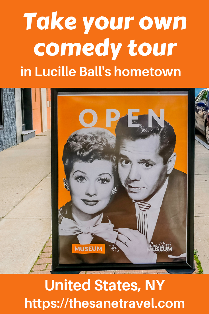If you love comedy, very likely you have heard about the most popular TV comedy sitcom of 1950's, “I Love Lucy”. The star of the show Lucille Ball was born in Jamestown, New York . After the opening of the National Comedy Center, there is one more good reason for visiting Jamestown. #travel #travelblog #LucilleBall #comedy #humor #USAtravel #travelphotography #IloveNY