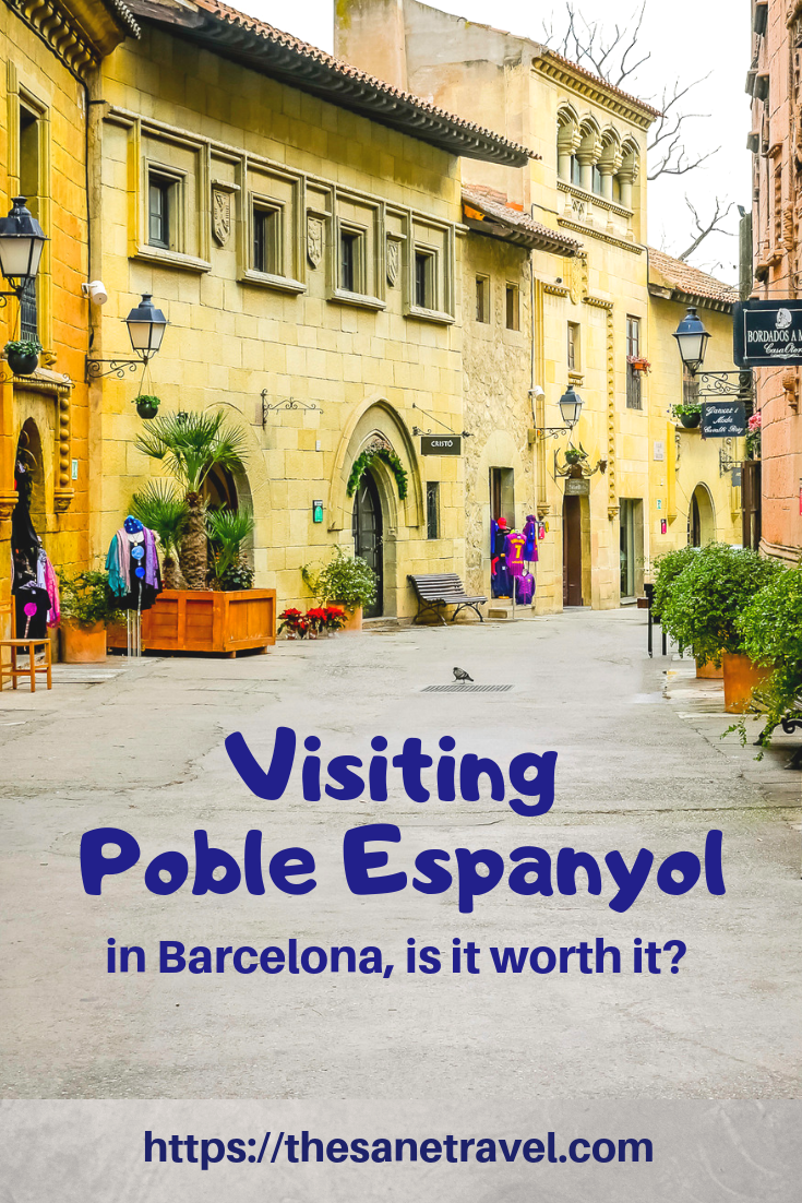 The area of Montjuic hill in Barcelona is a must see for every visitor. There are so many things to see there, including the Poble Espanyol or Spanish village. It was built in 1929, for the Barcelona International Exhibition. It was so good that they decided to keep it. Some visitors complain that the 14 euros entrance fee is too steep, so the question: Is it worth it? Have a look and decide for yourself! #visitBarcelona #PobleEspanyol #SpanishvillageBarcelona #travelblog #travelphotography
