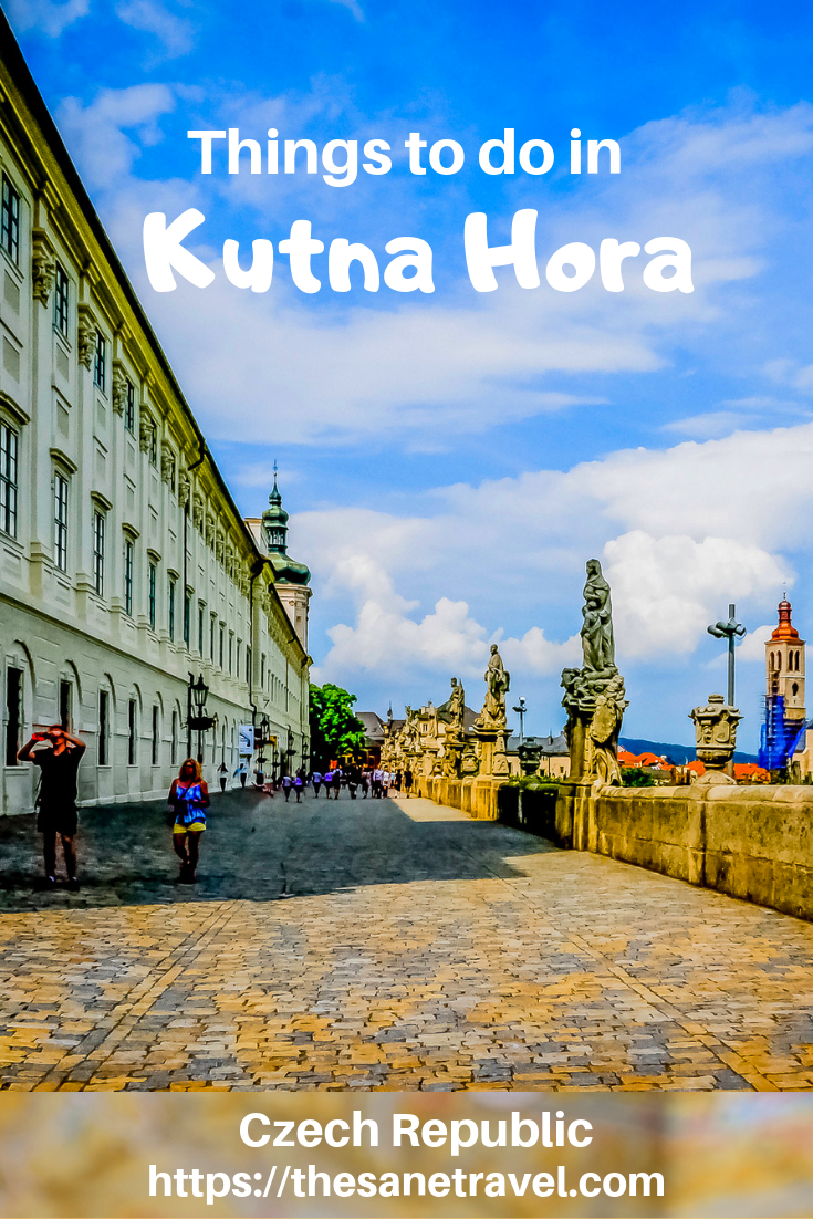 Things to do in Kutna Hora, old rival of Prague, Czechia. Enjoy an easy day trip from Prague and see a medieval town, UNESCO World Heritage site. #KutnaHora #Praguedaytrip #UNESCOworldheritage #travelphotography #traveltips #Czechia #CzechRepublic #travelblog