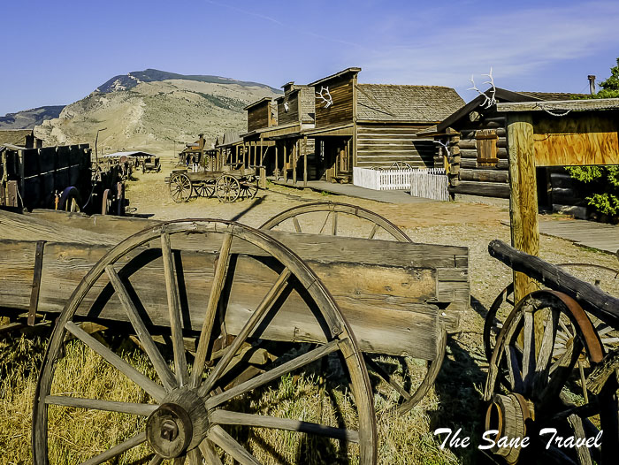 60 old trail town cody hotel wy usa P1820478