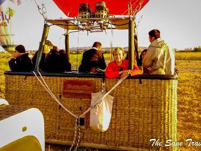Add a hot air balloon ride to your itinerary!