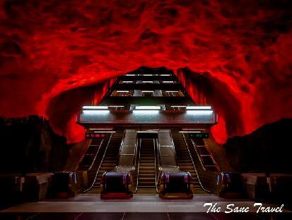 7 stations of Stockholm’s underground art