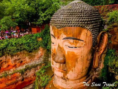 Self guided tour of Leshan Buddha