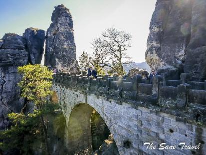 Visiting Bastei bridge from Dresden