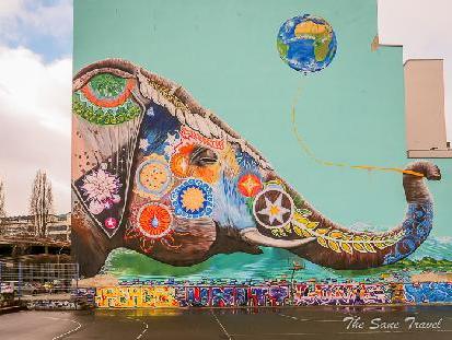 Self-guided street art walking tour of Berlin's Kreuzberg district
