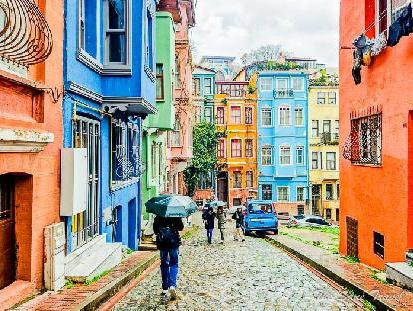 Self-guided walking tour of three Golden Horn neighbourhoods of Istanbul